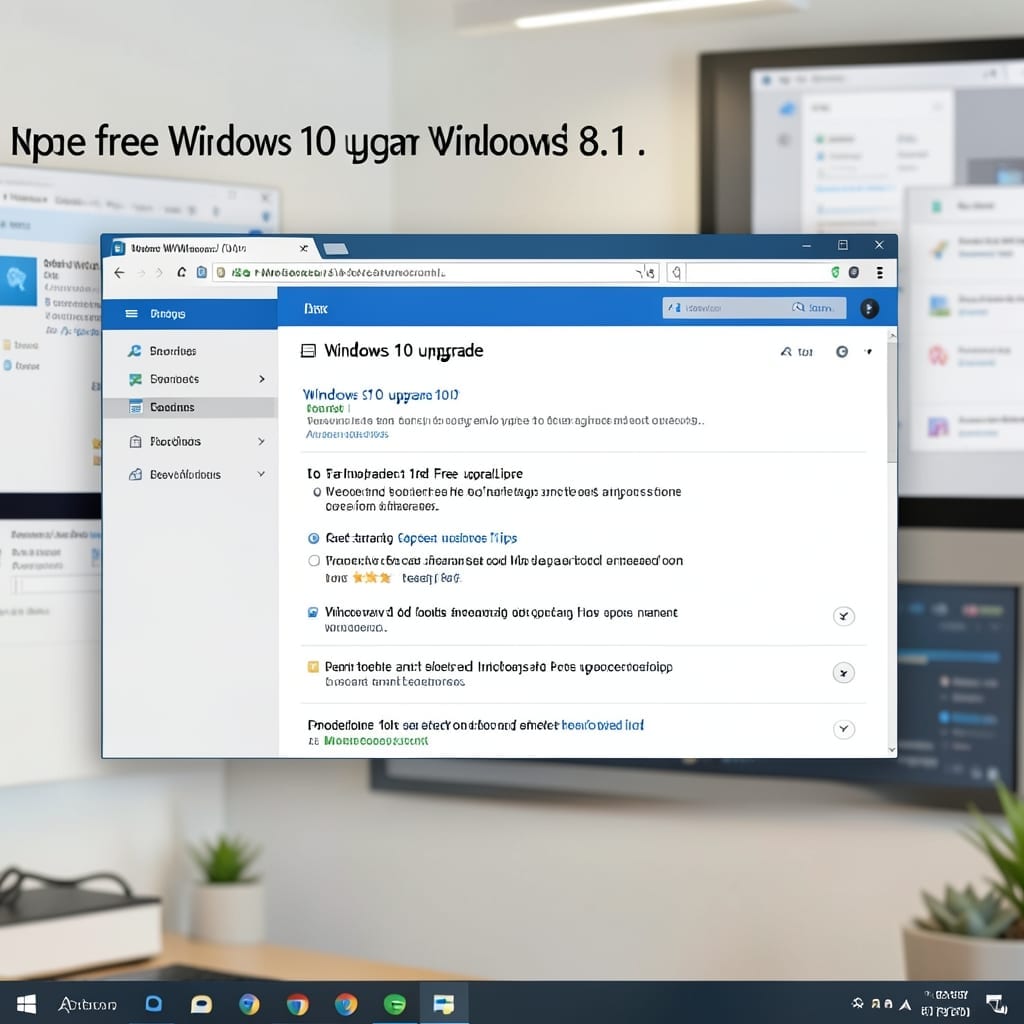 Free Windows 10 Upgrade From Windows 8.1: Quick Transition Guide