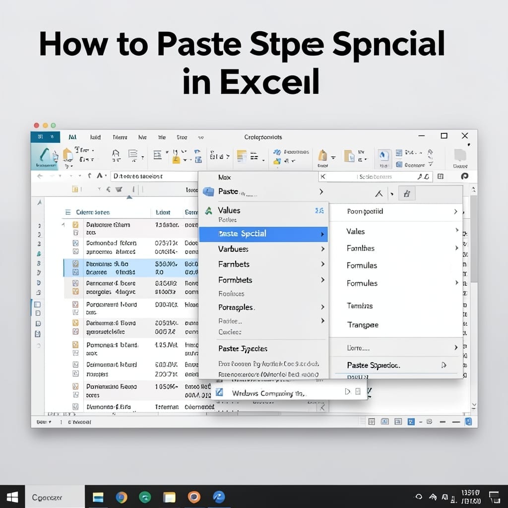 How to Paste Special in Excel: Pro Trick for Clean Data Transfer