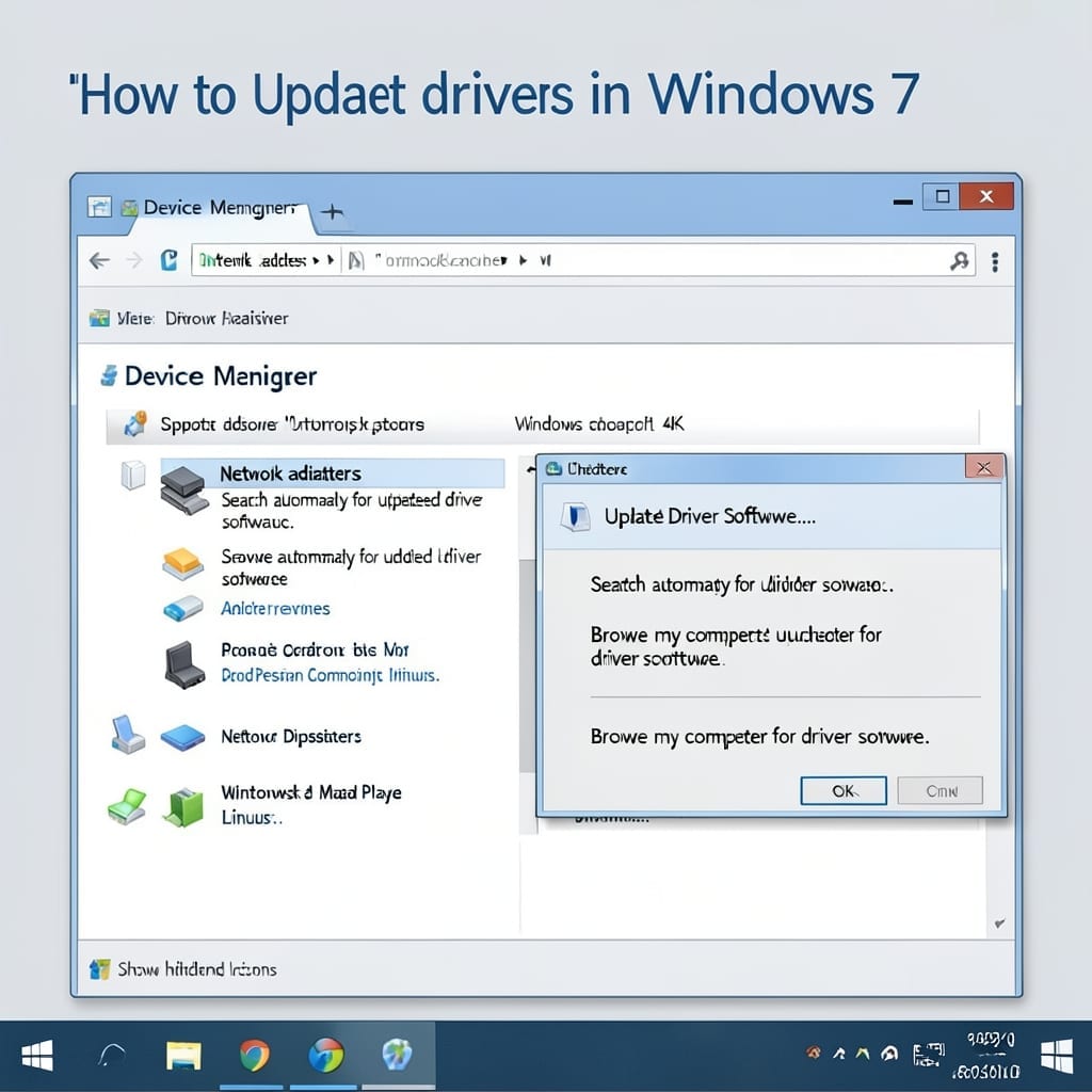How To Update Drivers Windows 7: Step-By-Step Manual Installation Guide