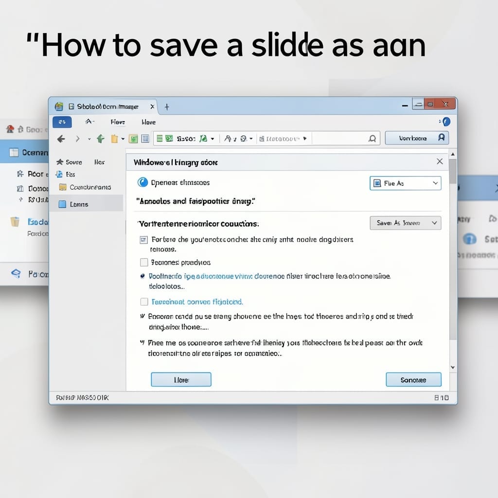 How to Save a Slide as an Image: Step by Step Export Guide