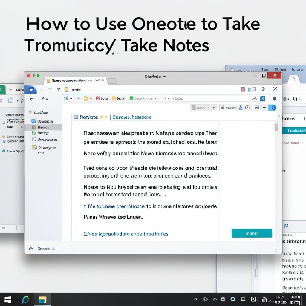 How to Use OneNote to Take Notes: Streamlined Digital Organization System
