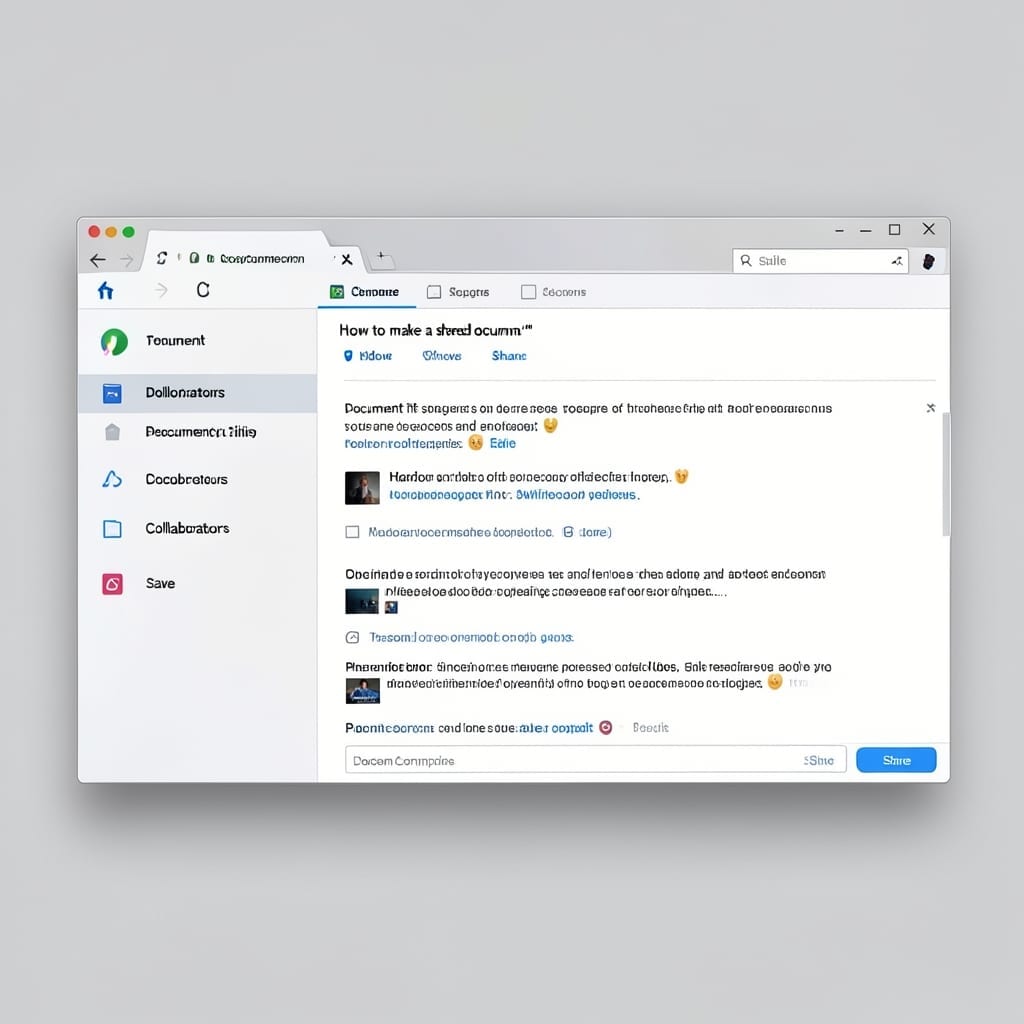 How to Make a Shared Document: Foolproof Collaboration Setup