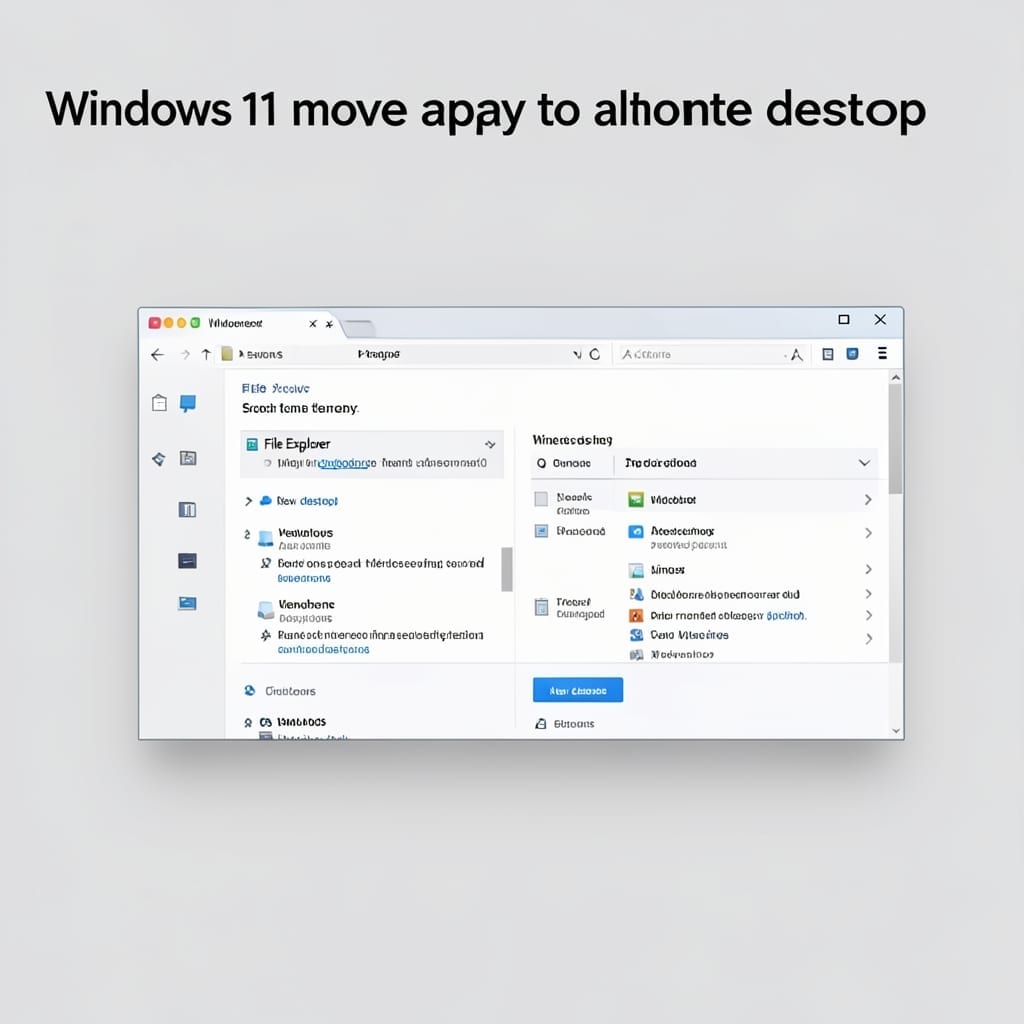 Windows 11 Move App to Another Desktop: Drag and Drop Shortcut