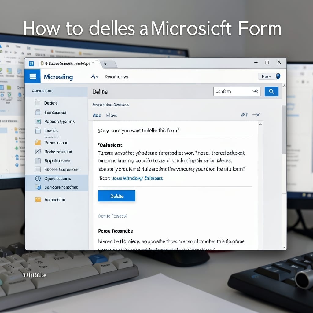 How to Delete a Microsoft Form: Permanent Removal in 3 Steps