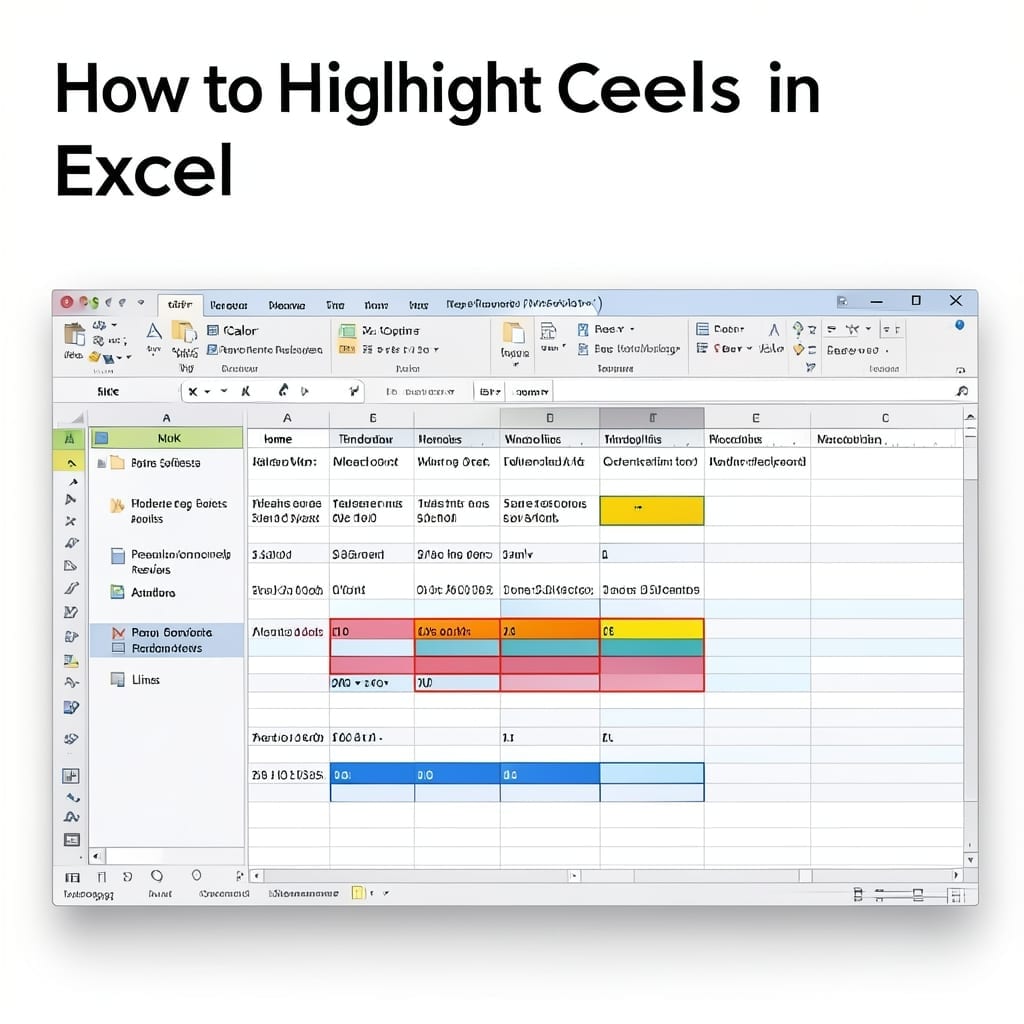 How To Highlight Cells In Excel: Visual Data Organization Made Simple