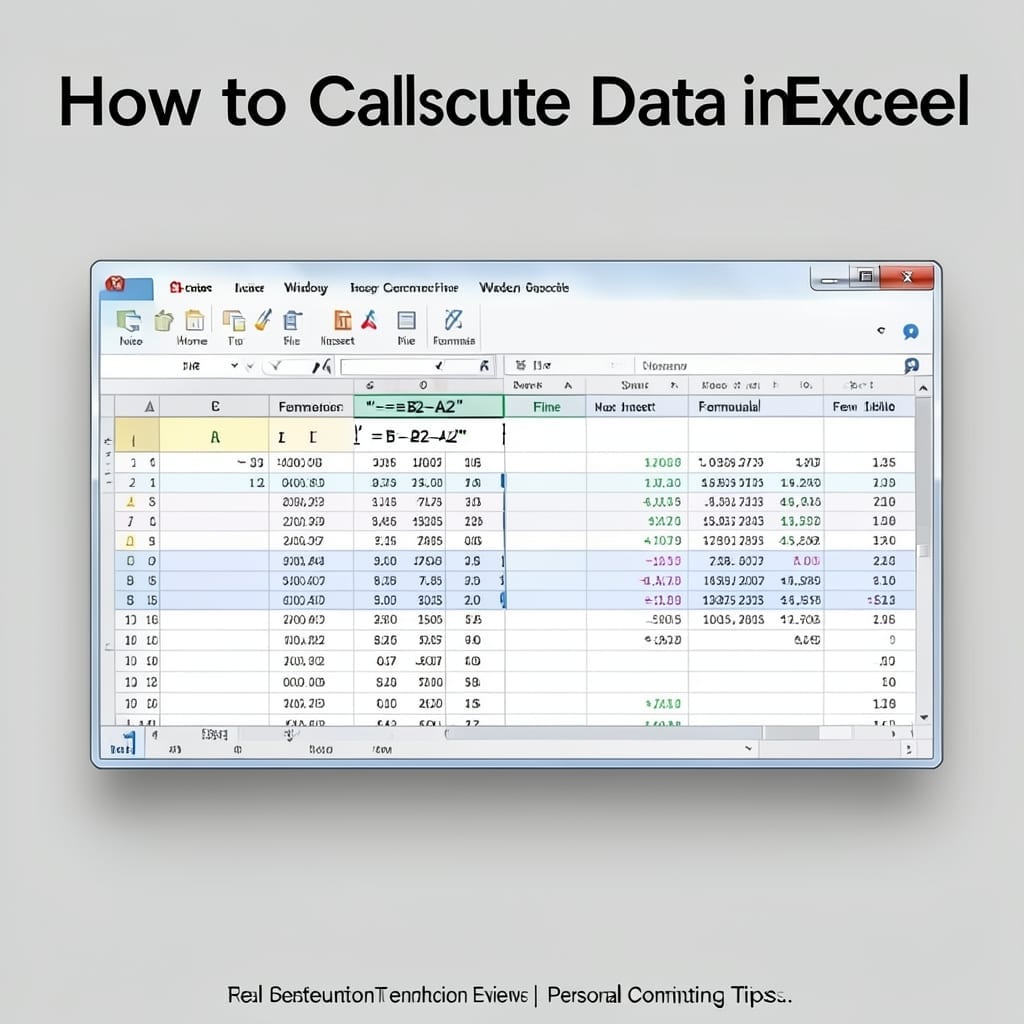 How To Calculate Delta In Excel: Simple Cell Reference Formula
