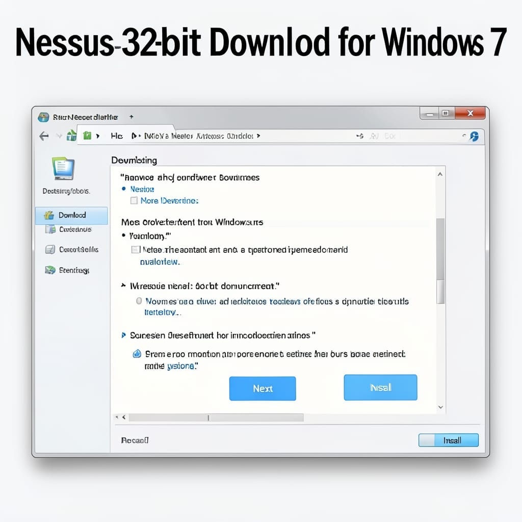 Nessus 32 Bit Download For Windows 7: Official Installer Guide