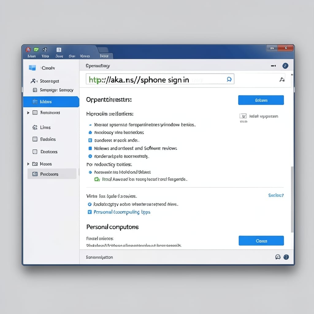 HTTP //Aka.ms/Sphone Sign In: Quick Access via Microsoft Portal