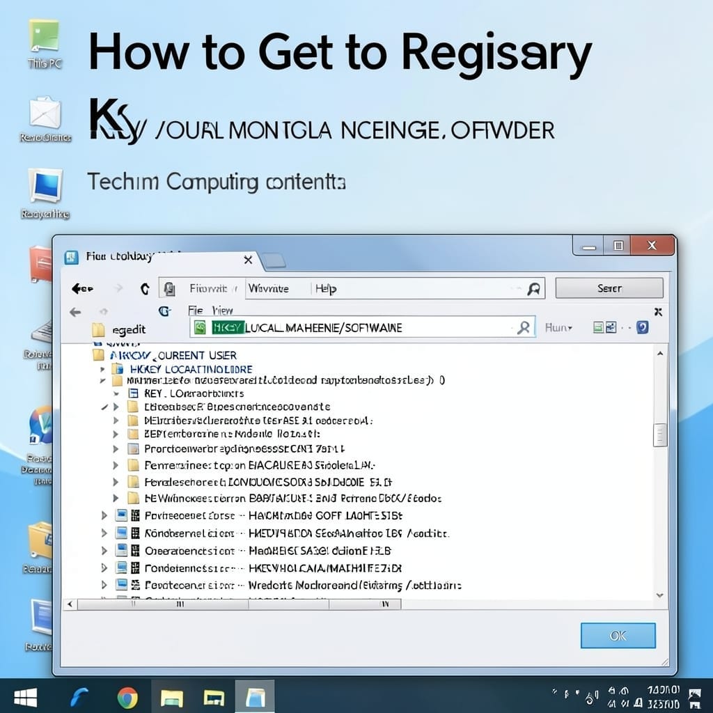 How To Get To Registry Keys: Safe Navigation Through Windows System Files