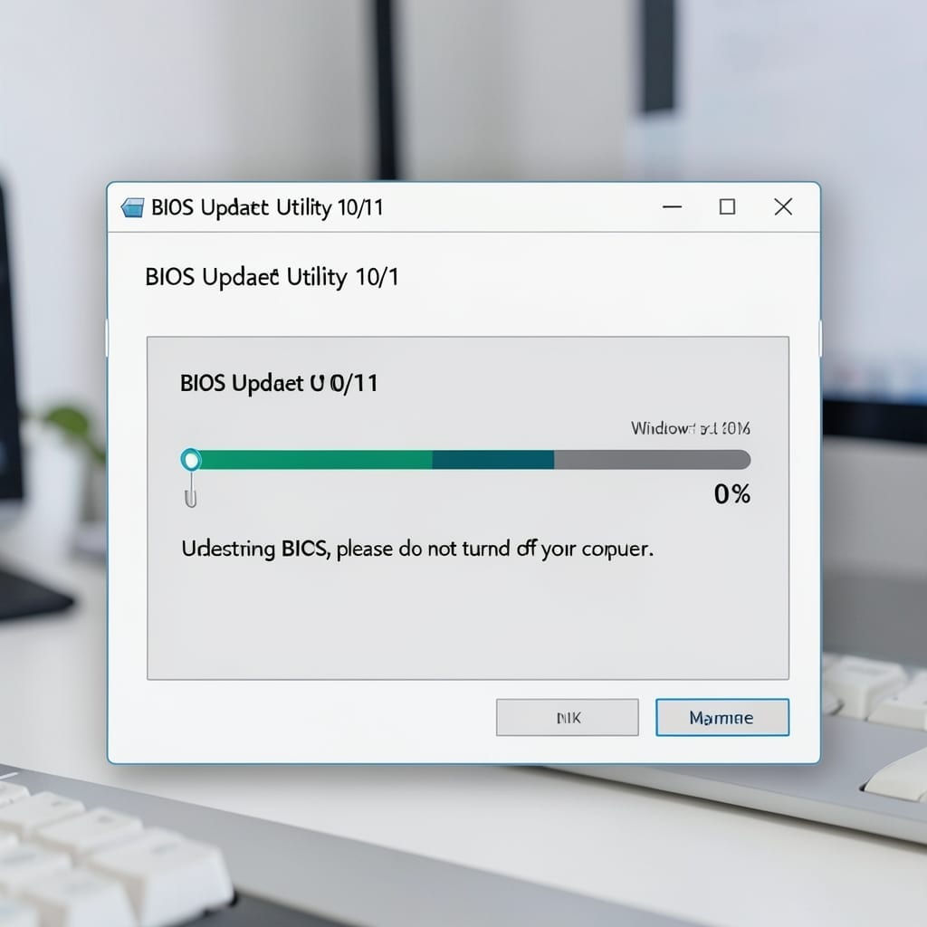 Bios Update Utility 10/11: Secure Firmware Management Tool