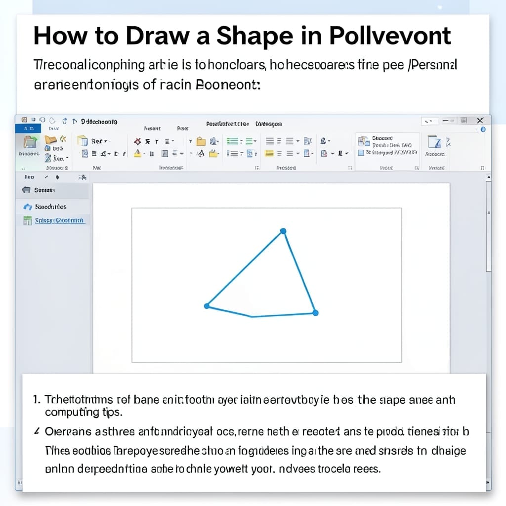How To Draw A Shape In PowerPoint: Precision Click And Drag Method