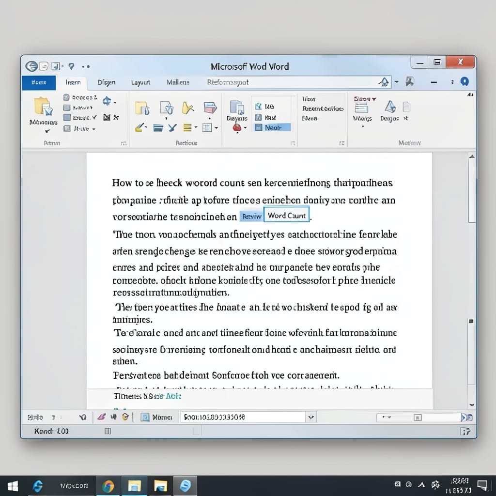 How To Check Word Count On Word: Built-In Tool for Quick Results