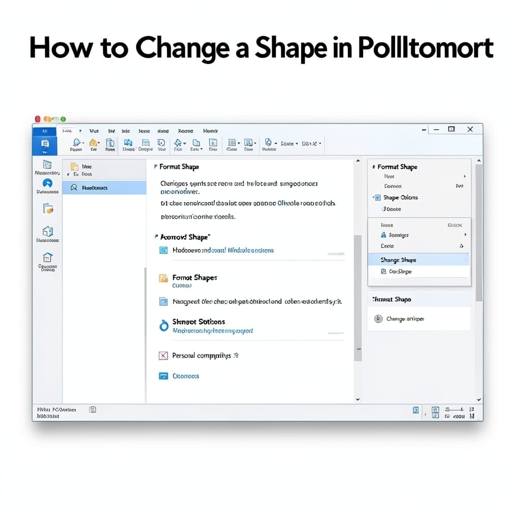 How to Change a Shape in PowerPoint: Quick Drag and Drop Transformation