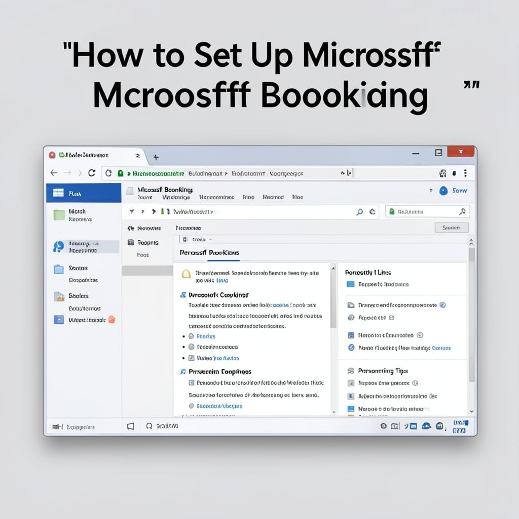 How to Set Up Microsoft Bookings: Streamlined Scheduling in Minutes