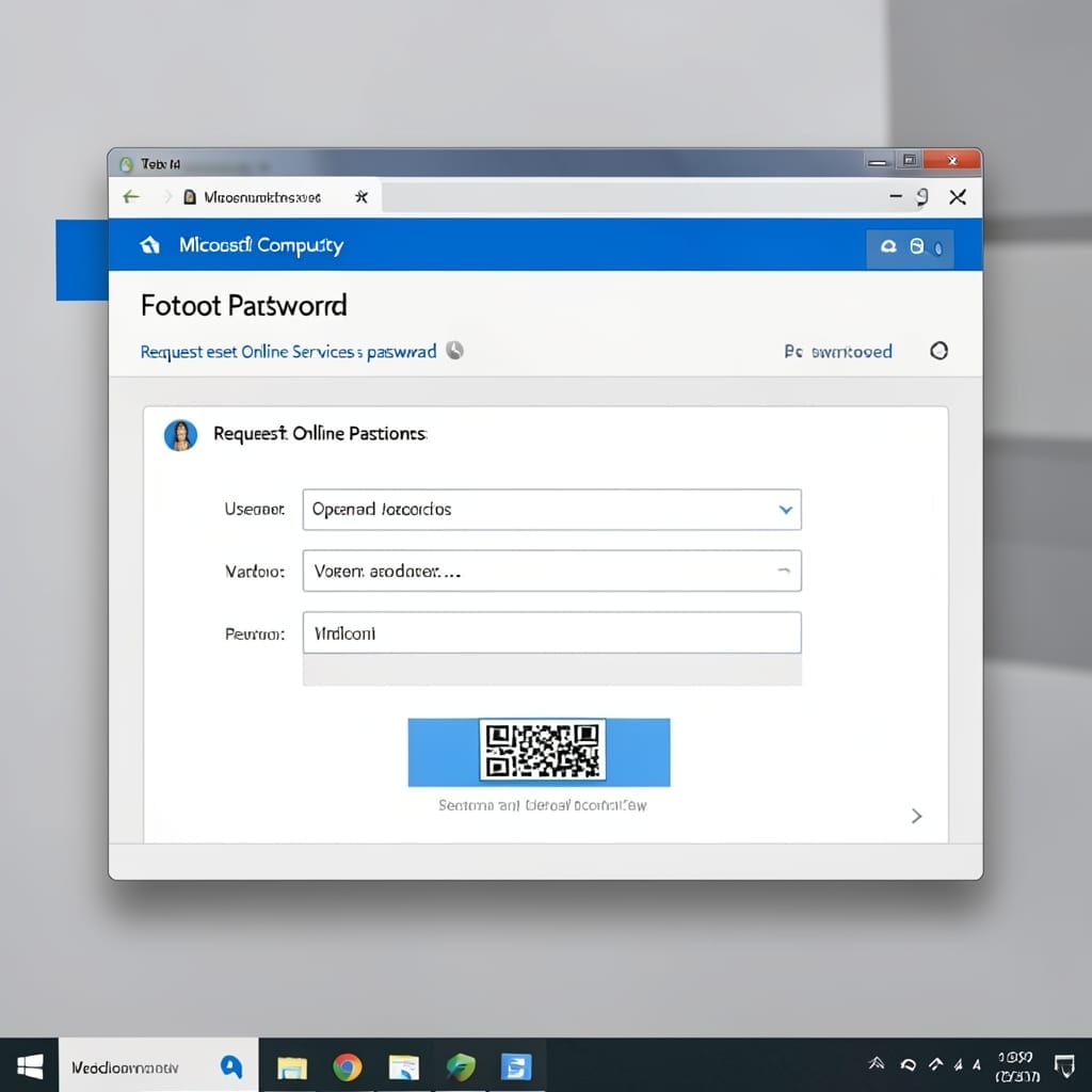 Request to Reset Microsoft Online Services Password: Secure Account Recovery Steps