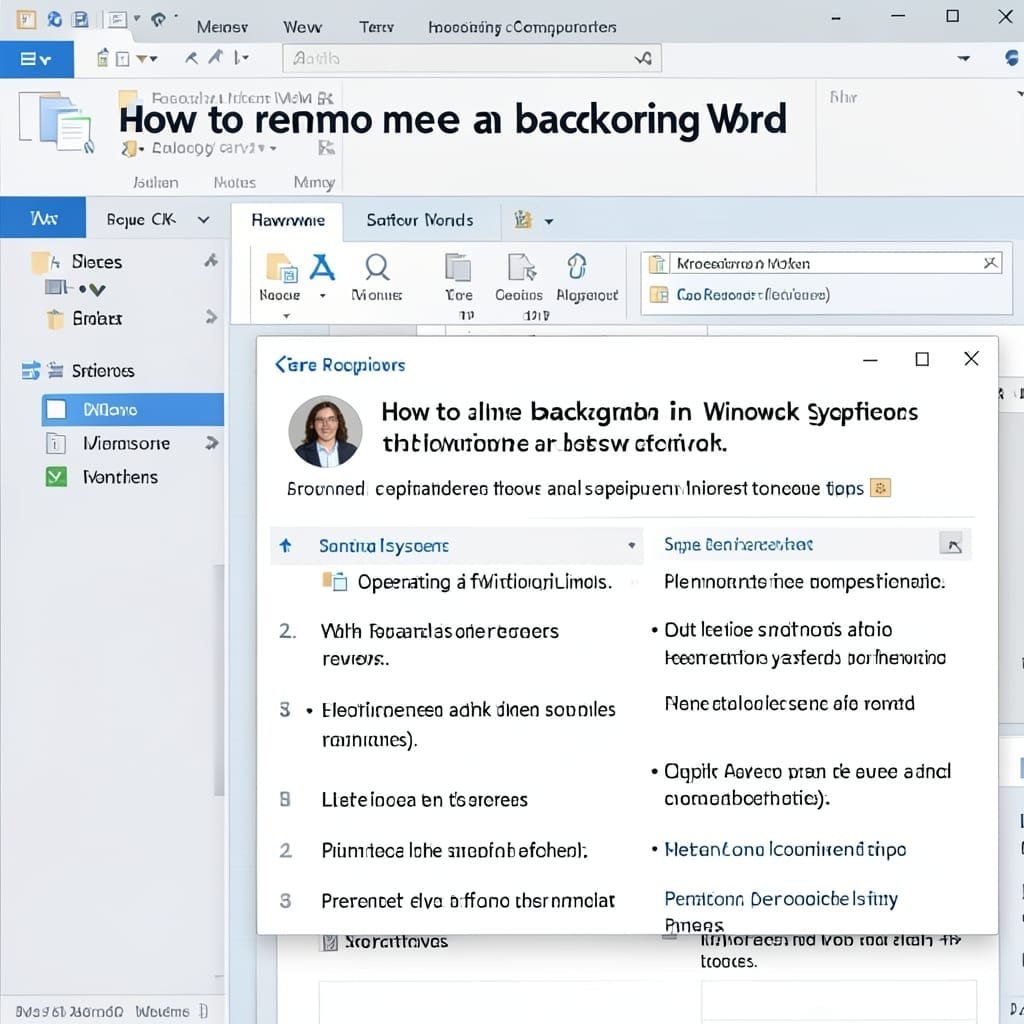 How To Remove A Background In Word: Step By Step Formatting Method