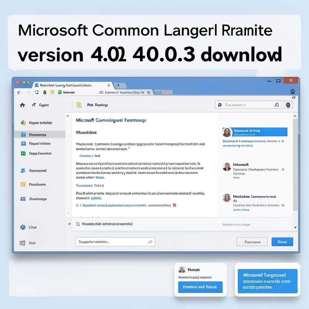 Microsoft Common Language Runtime Version 4.0 3 Download: Official Redistributable Package