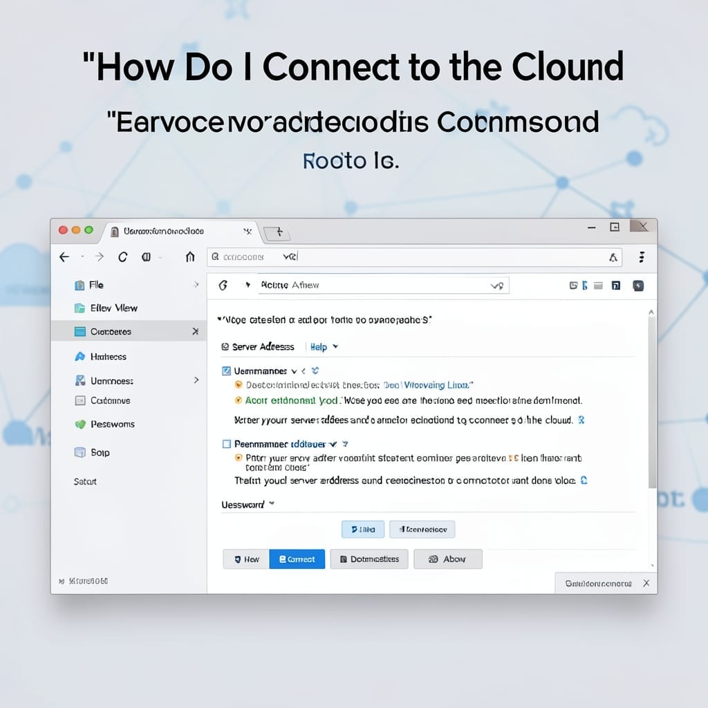 How Do I Connect to the Cloud: Step by Step Setup for Beginners
