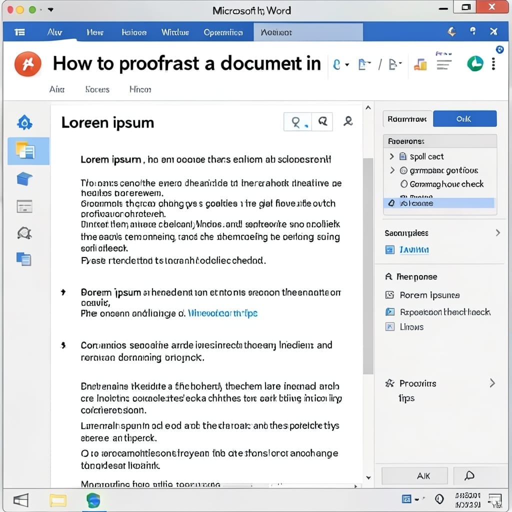 How To Proofread A Document In Word: Built-In Tools For Error-Free Text