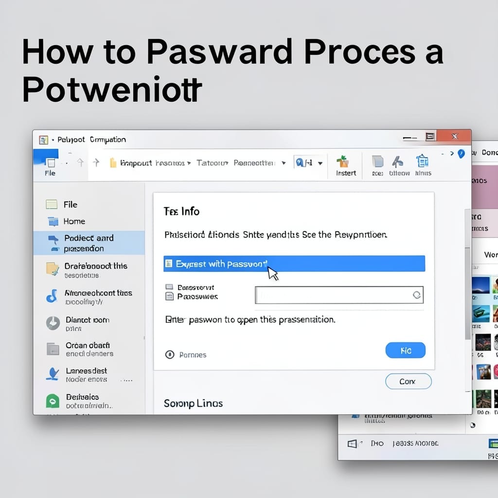 How to Password Protect a PowerPoint: Secure Your Presentation in Seconds