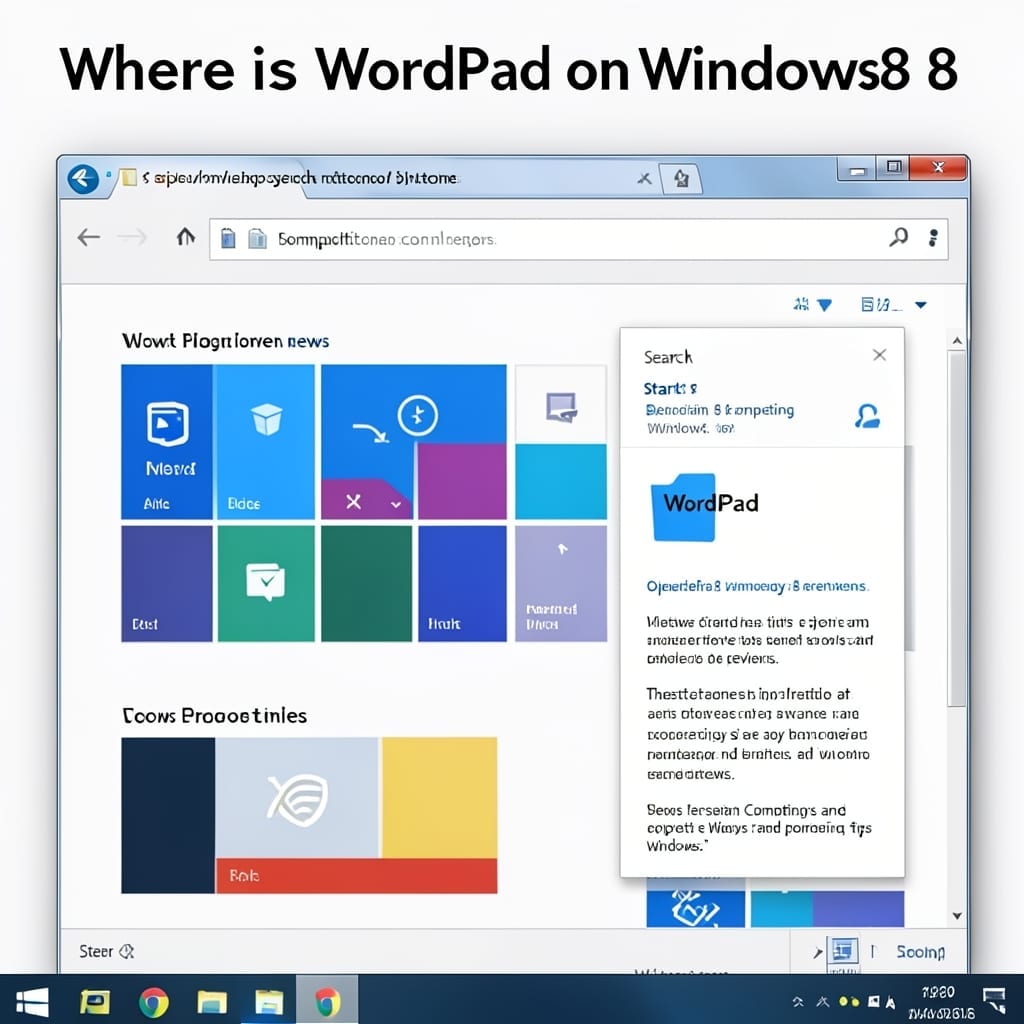 Where Is WordPad on Windows 8: Quick Access Guide in Start Menu