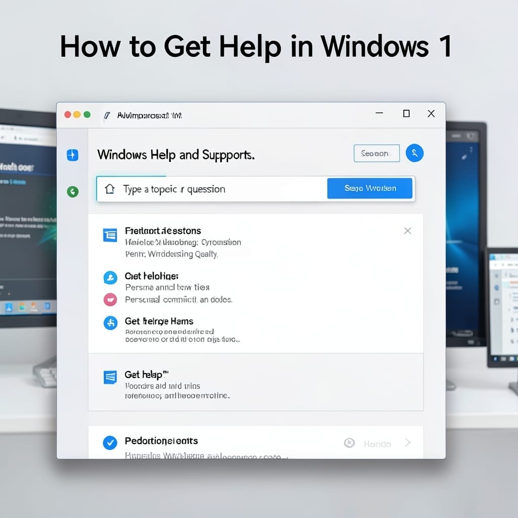How To Get Help In Windows 11: Built-In Support Tools and Shortcuts