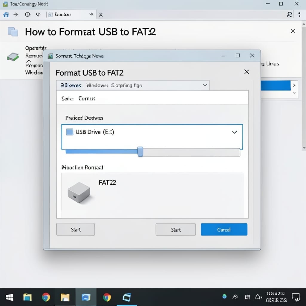 How to Format USB to FAT32: Step-by-Step Windows Guide