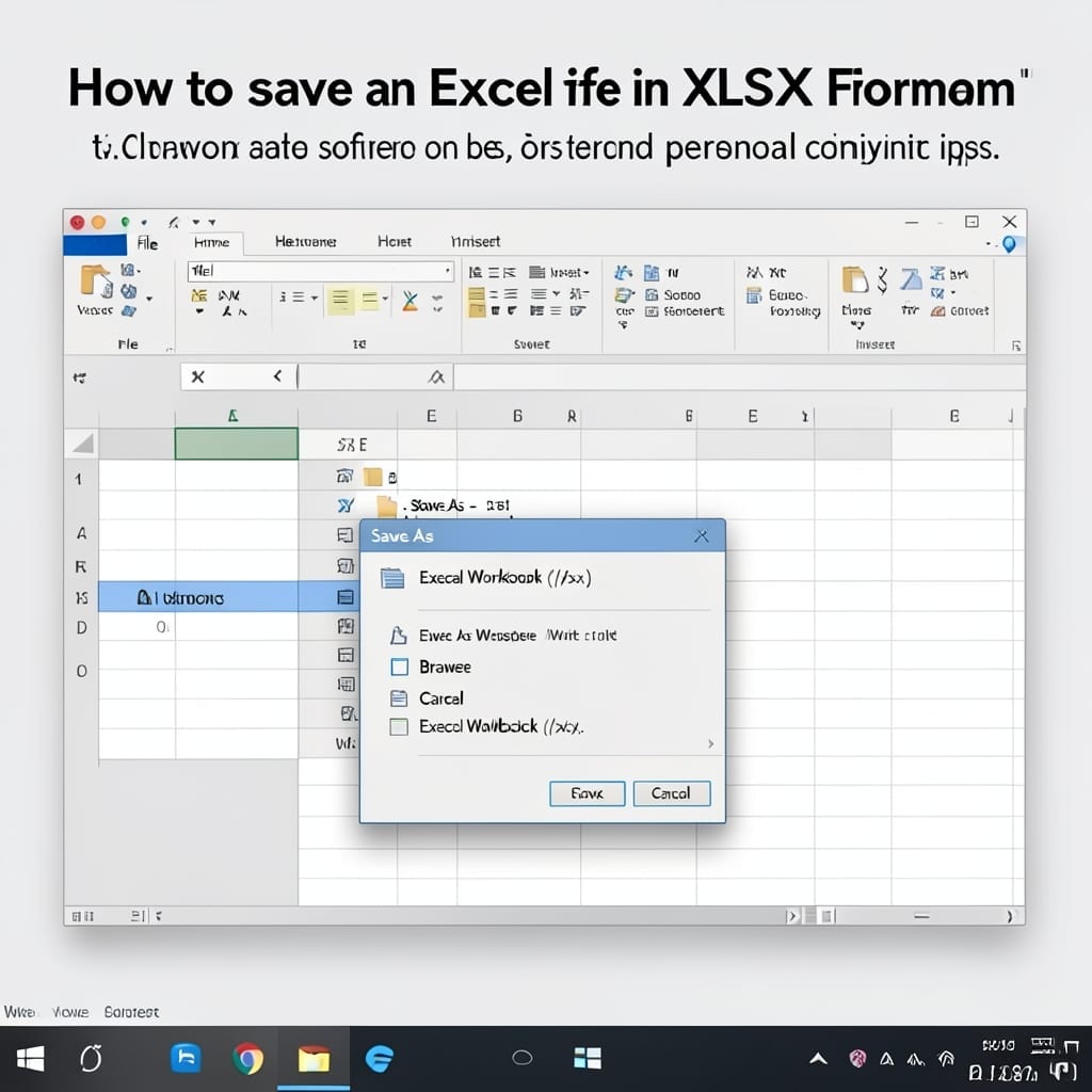 How To Save Excel File In Xlsx Format: Quick Export Method for Any Version