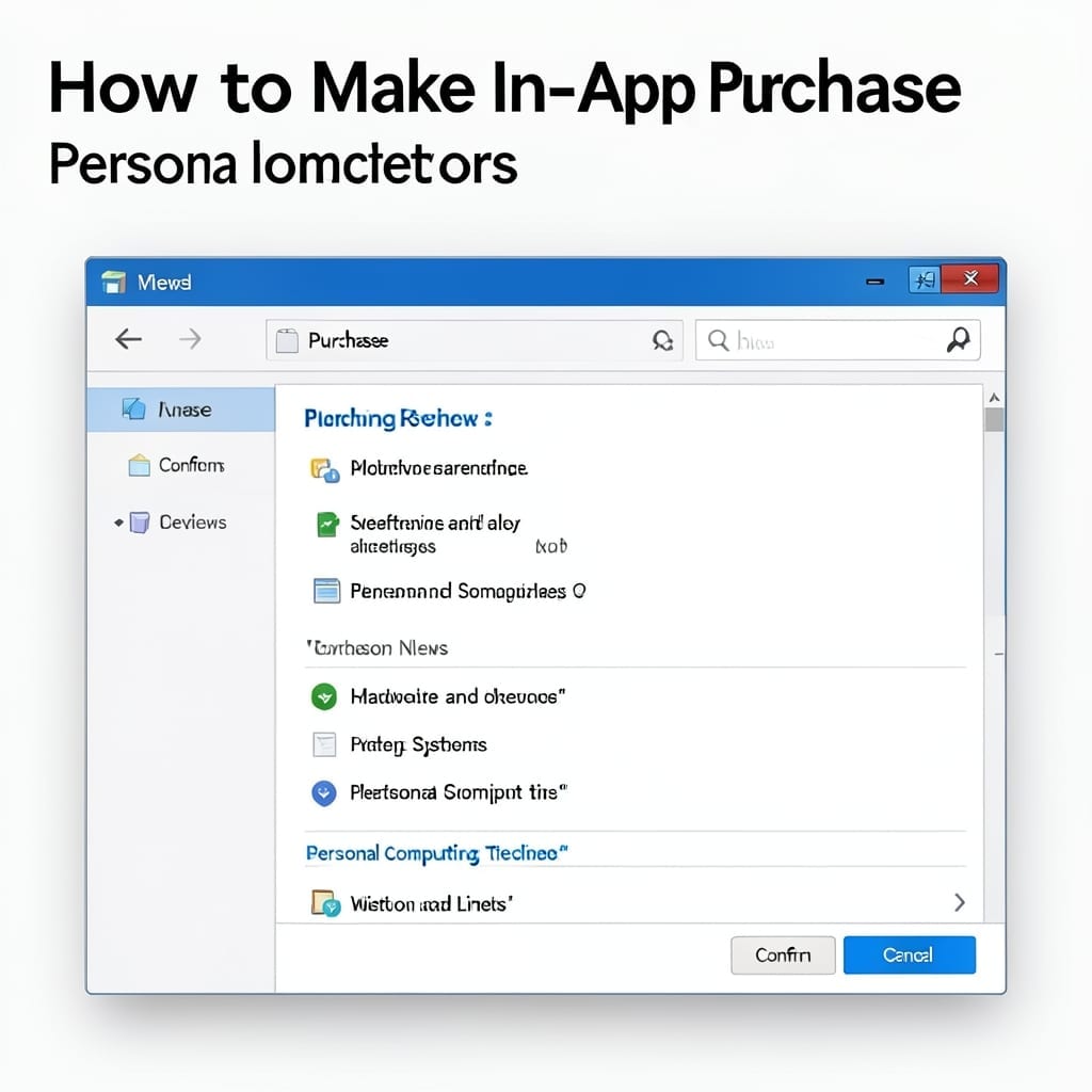 How to Make In App Purchases: Step by Step Implementation Guide