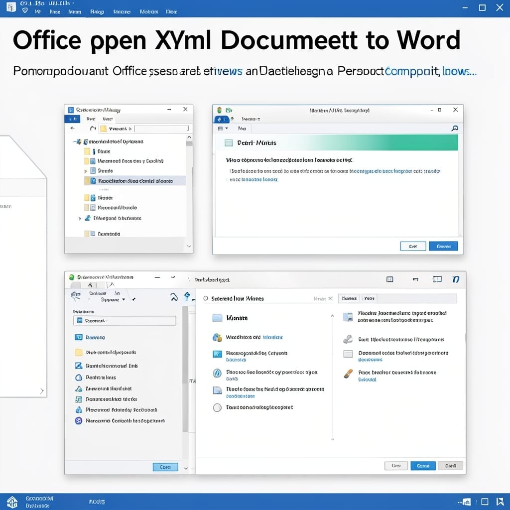 Office Open XML Document to Word: Direct Conversion Without Losing Formatting