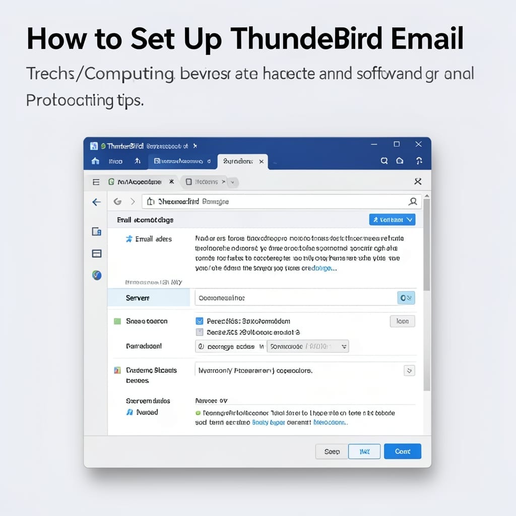 How To Set Up Thunderbird Email: Step-By-Step Configuration Guide
