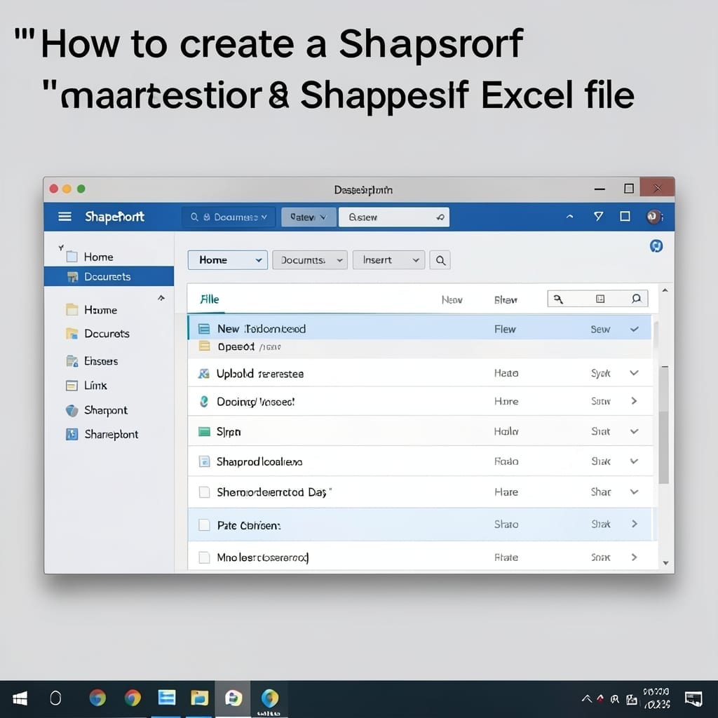 How To Create A SharePoint Excel File: Step-By-Step Collaboration Setup