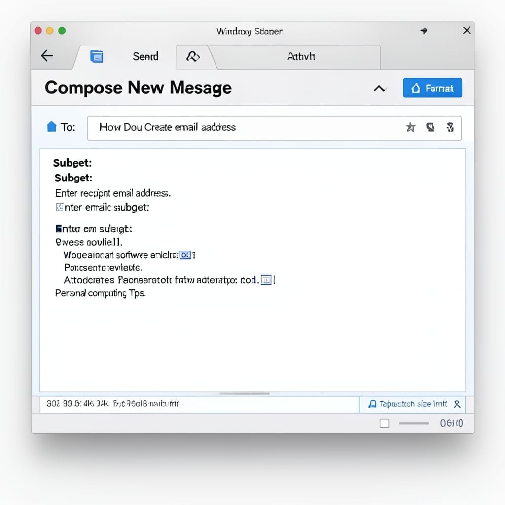 How Do You Create An Email Message: Step-By-Step Outlook Guide