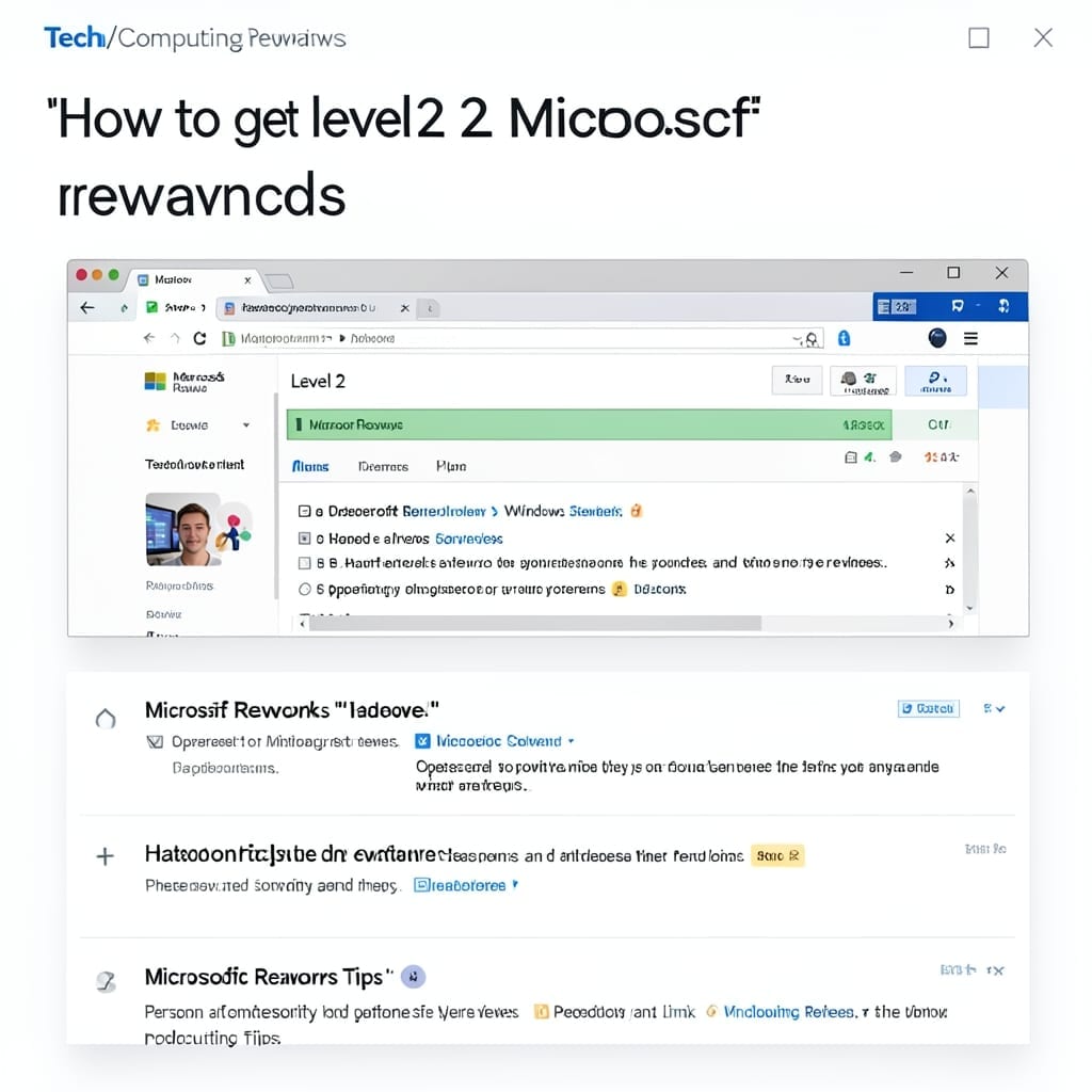 How to Get Level 2 Microsoft Rewards: Quick and Easy Steps