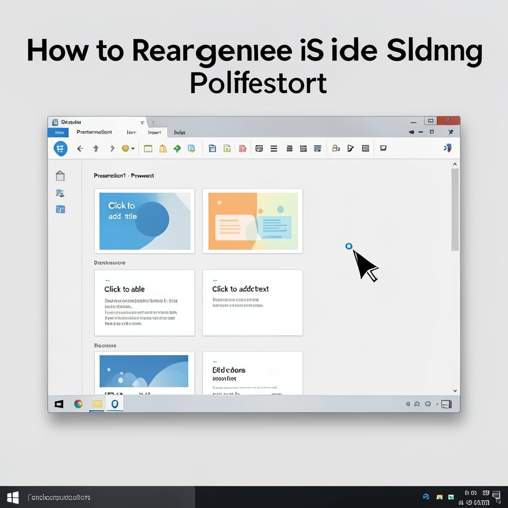 How to Rearrange Slides in PowerPoint: Drag-and-Drop Simplicity