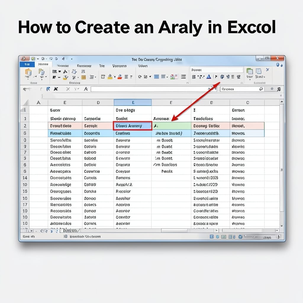 How To Create An Array In Excel: Dynamic Range Simplified