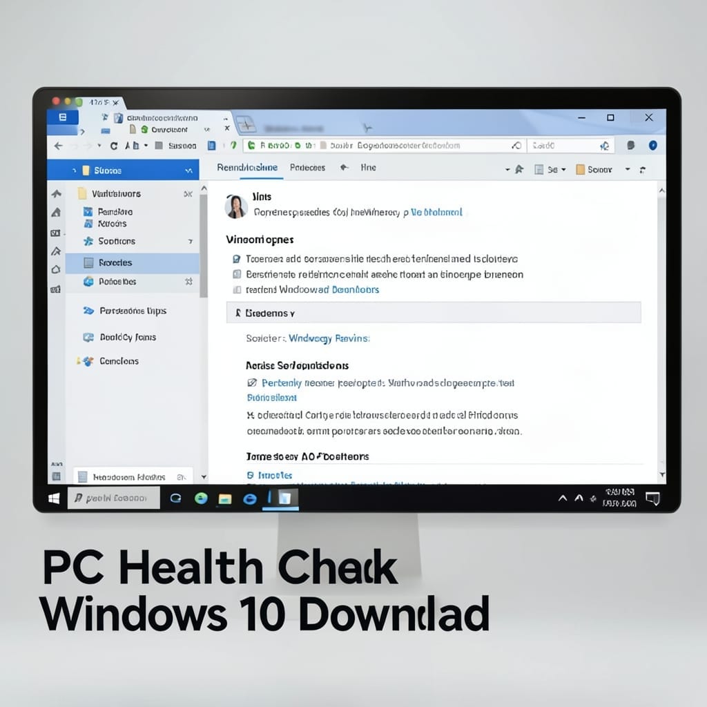 PC Health Check Windows 10 Download: Official Microsoft Compatibility Tool