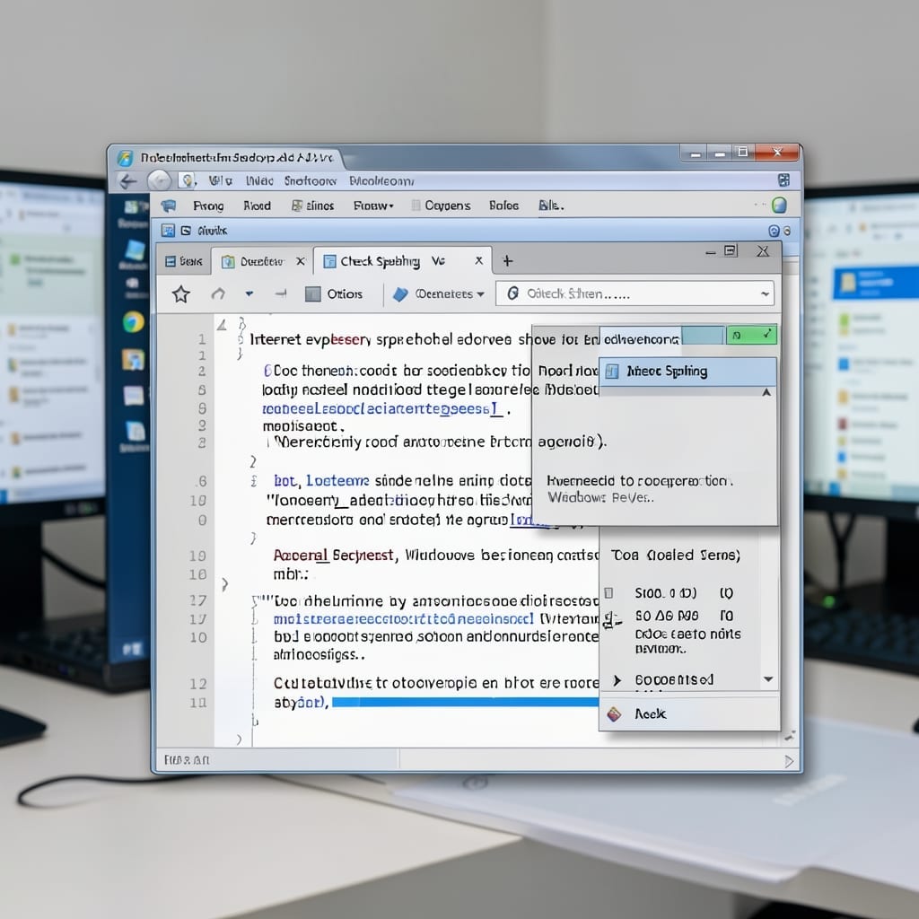 Internet Explorer Spell Check Add On: Instant Grammar Fixes for Error-Free Browsing