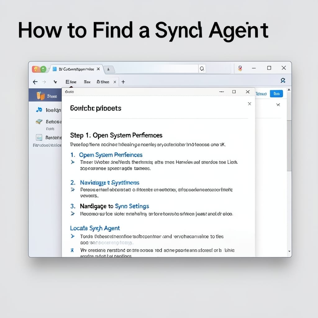 How To Find A Sync Agent: Proven Steps for Seamless Connection