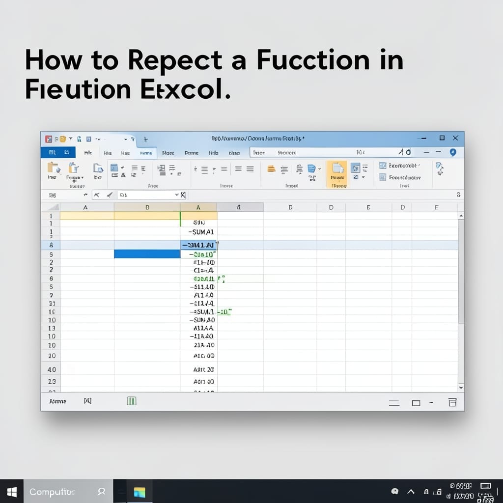 How to Repeat a Function in Excel: Foolproof Copy-Paste Method