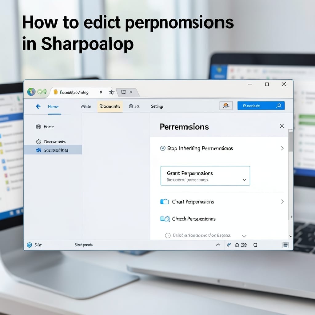 How to Edit Permissions in SharePoint: Step by Step Access Control Guide