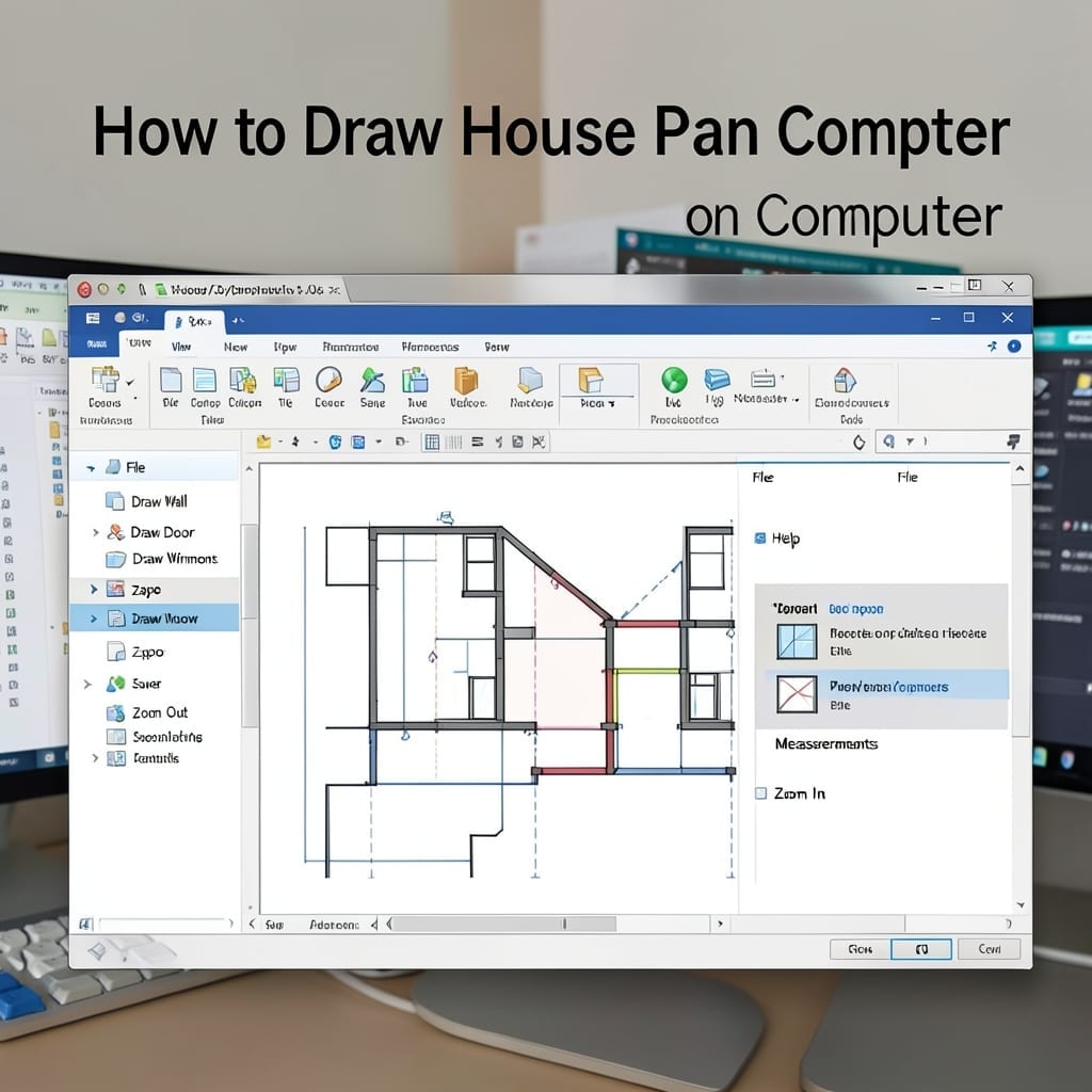 How To Draw House Plans On Computer: Beginner-Friendly Digital Design Guide