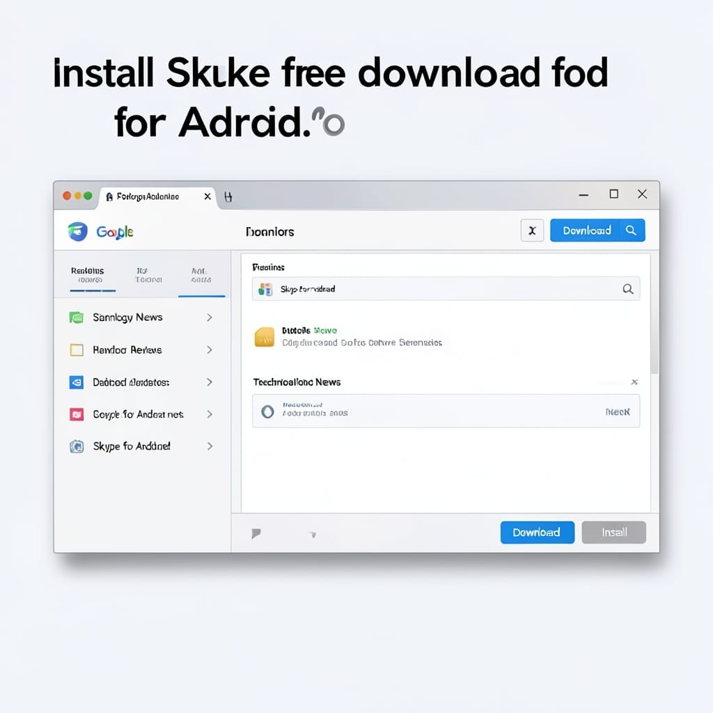 Install Skype Free Download for Android: Step by Step Setup Guide