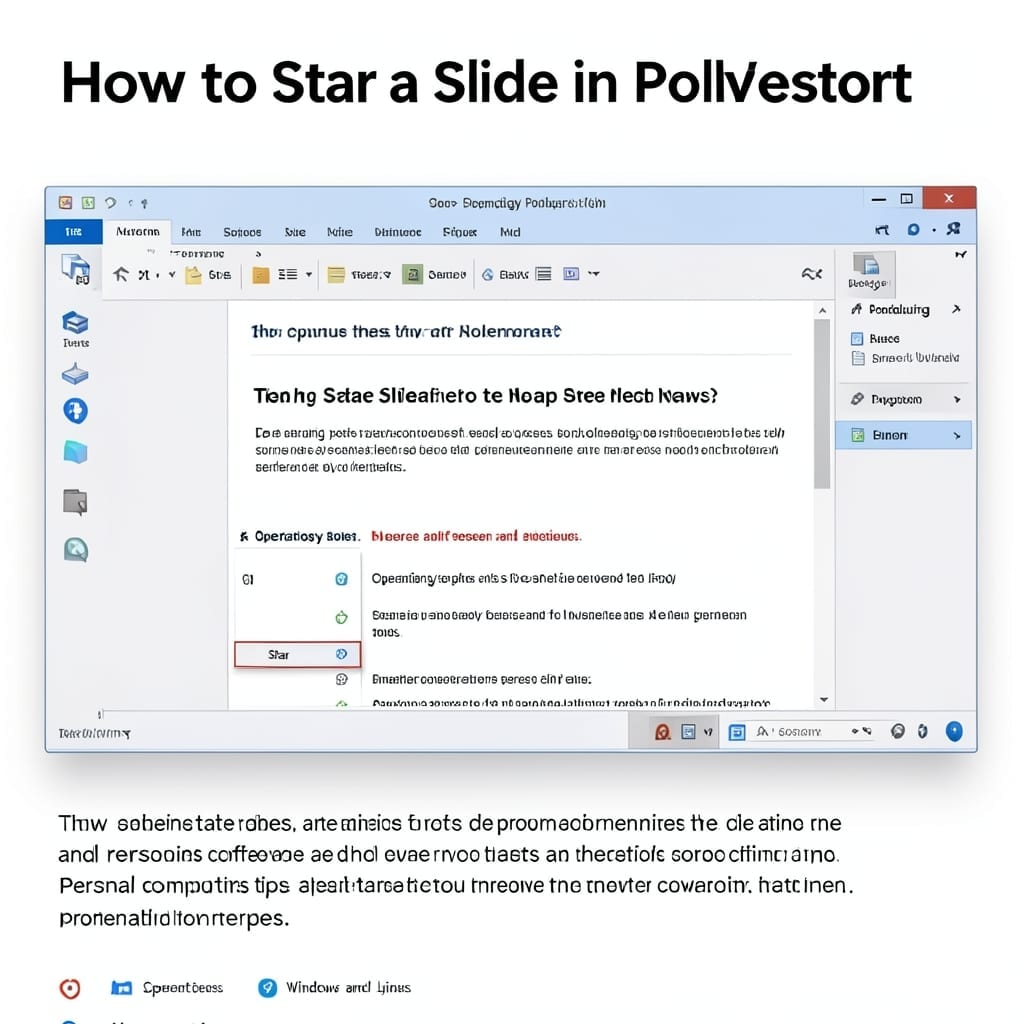 How to Star a Slide in PowerPoint: Quick Click Method for Presentations