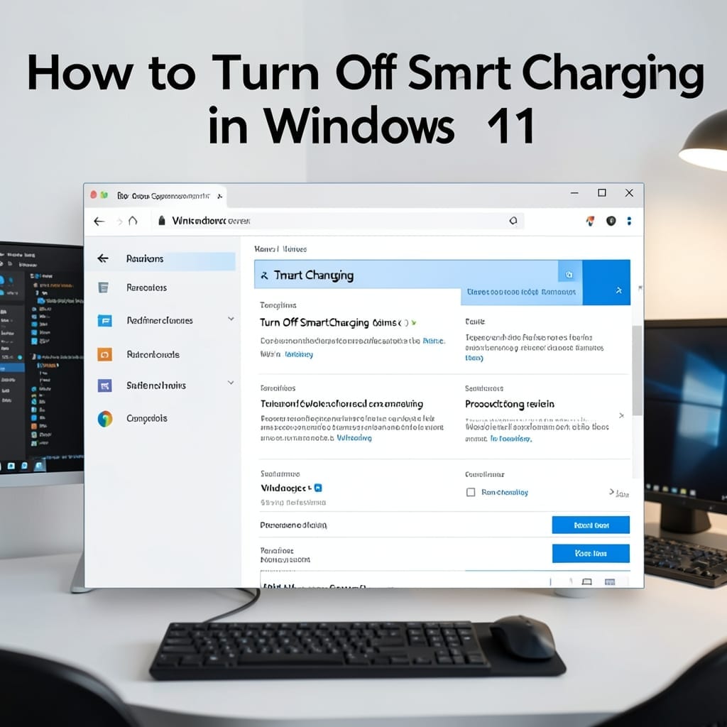 How to Turn Off Smart Charging Windows 11: Battery Longevity in Settings