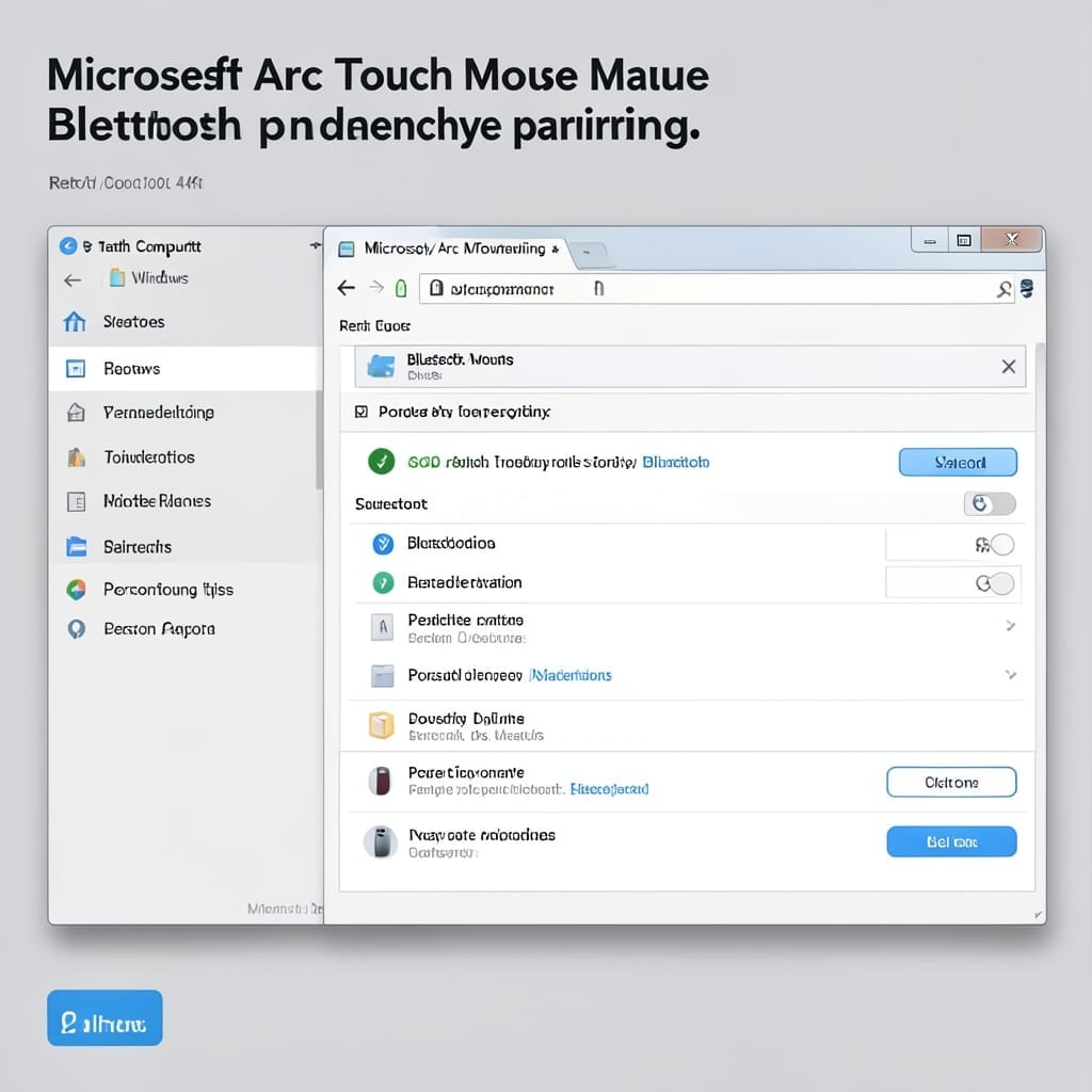Microsoft Arc Touch Mouse Bluetooth Pairing: Quick Setup for Seamless Connection