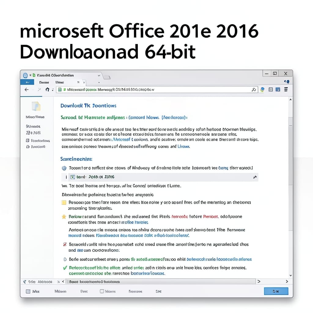 Microsoft Office 2016 Download 64-Bit: Official Installer for Windows