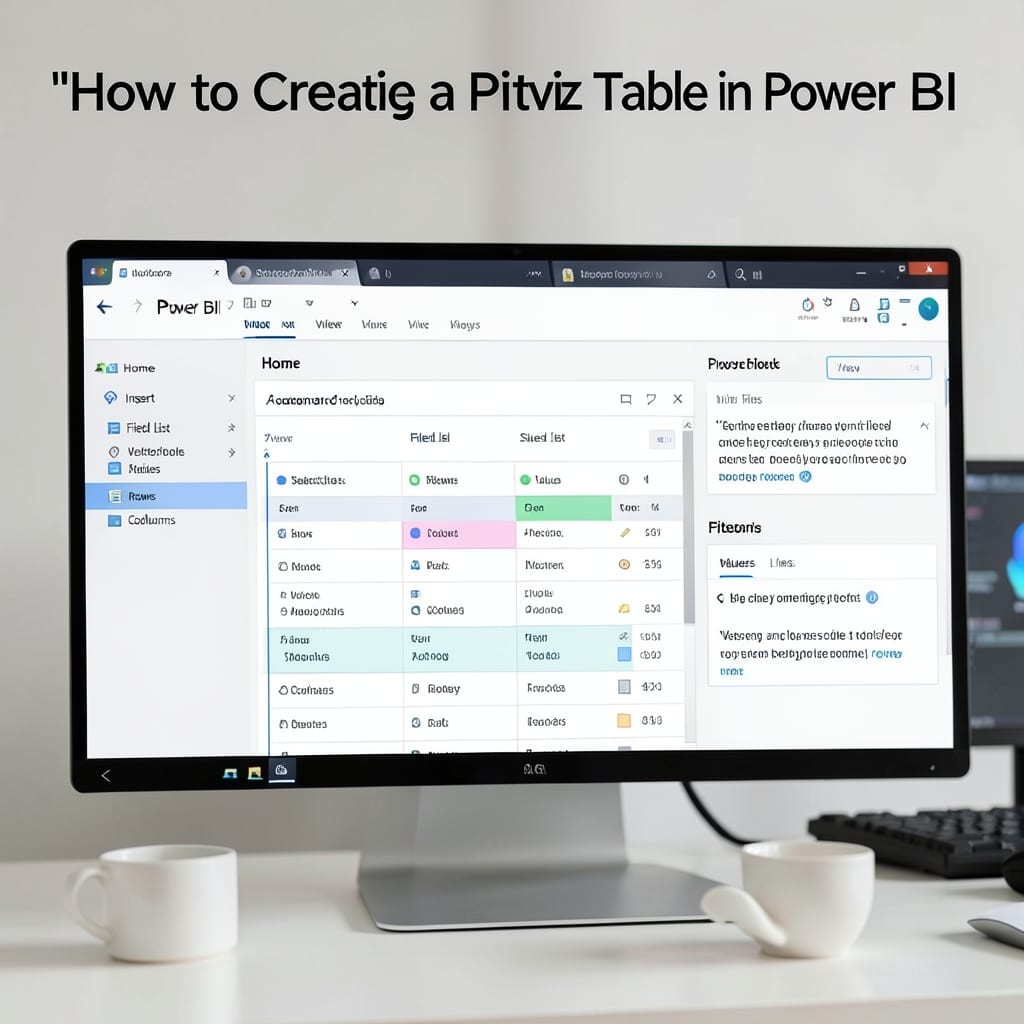 How to Create a Pivot Table in Power BI: Data Insights in Minutes