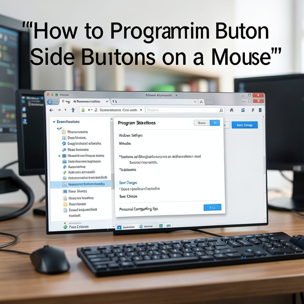 How To Program Side Buttons On A Mouse: Custom Macros For Instant Control