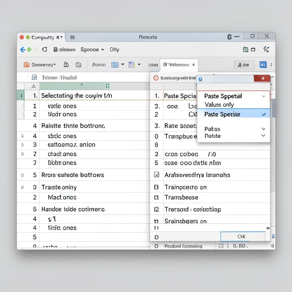 It Is Possible to Change the Orientation of the Data in a Worksheet Using Paste Special With Values Only and the Transpose Option: Effortless Data Rearrangement